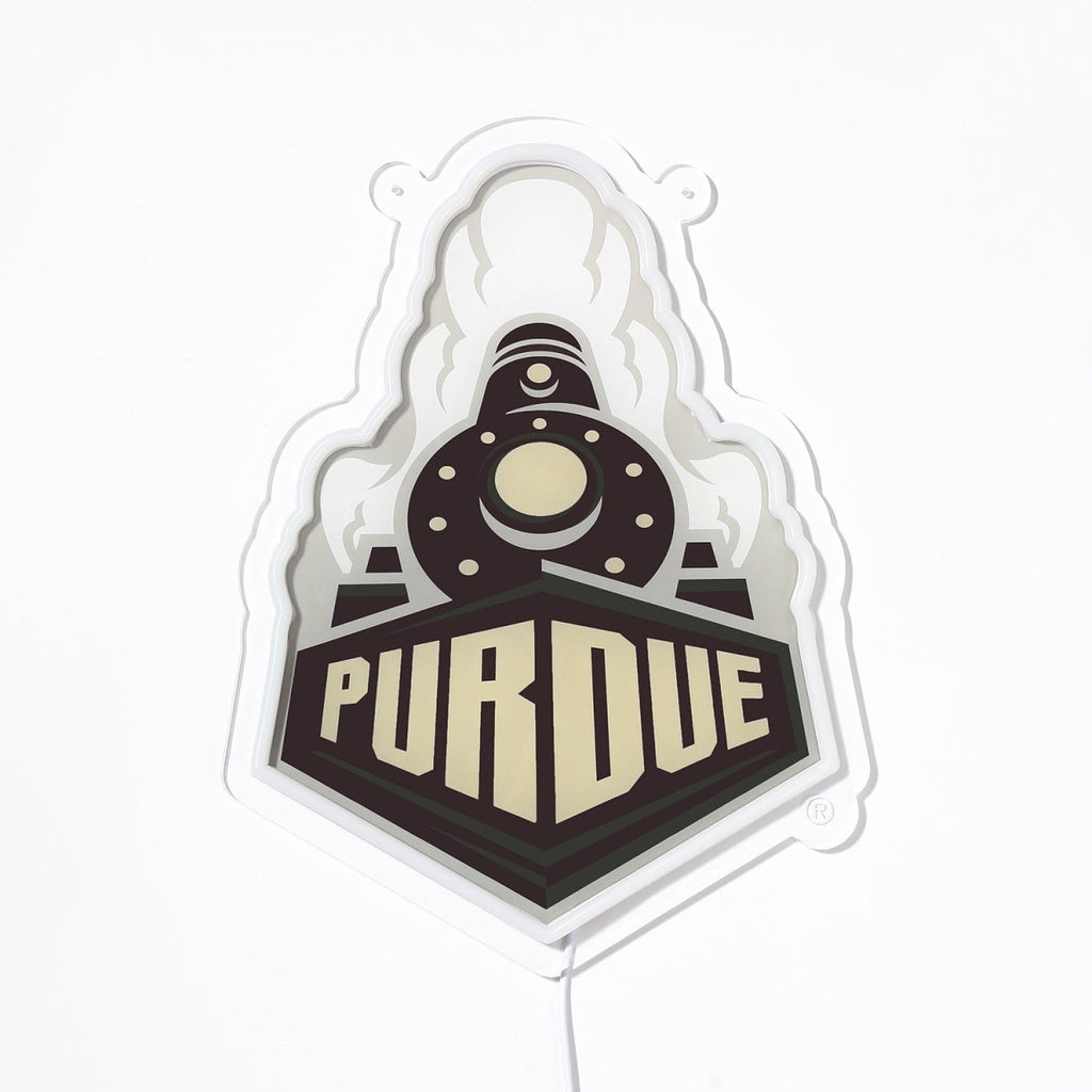 Purdue Boilermakers: Train - Die - Cut LED Neon Sign - The Fan - Brand