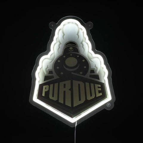 Purdue Boilermakers: Train - Die - Cut LED Neon Sign - The Fan - Brand