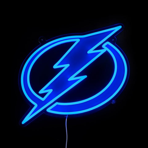 Tampa Bay Lightning: Die - Cut LED Neon Sign - The Fan - Brand