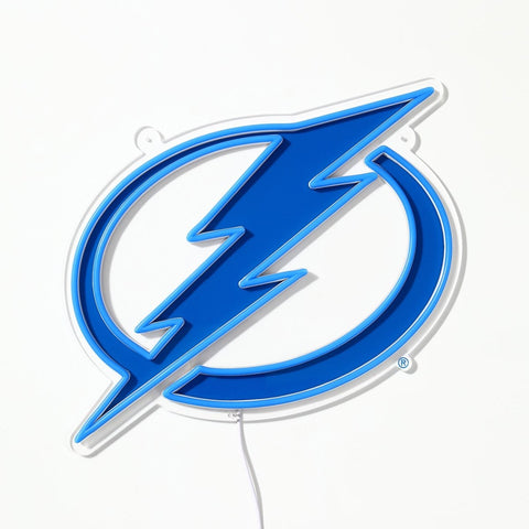 Tampa Bay Lightning: Die - Cut LED Neon Sign - The Fan - Brand