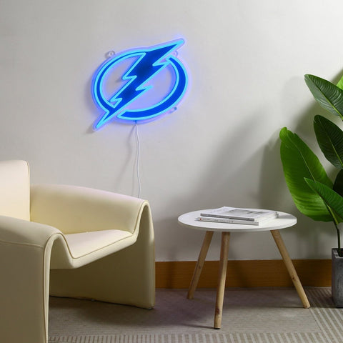 Tampa Bay Lightning: Die - Cut LED Neon Sign - The Fan - Brand
