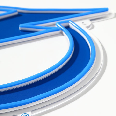 Tampa Bay Lightning: Die - Cut LED Neon Sign - The Fan - Brand