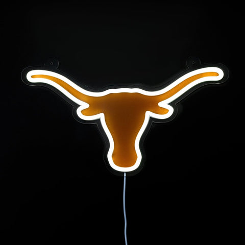 Texas Longhorns: Die - Cut LED Neon Sign - The Fan - Brand