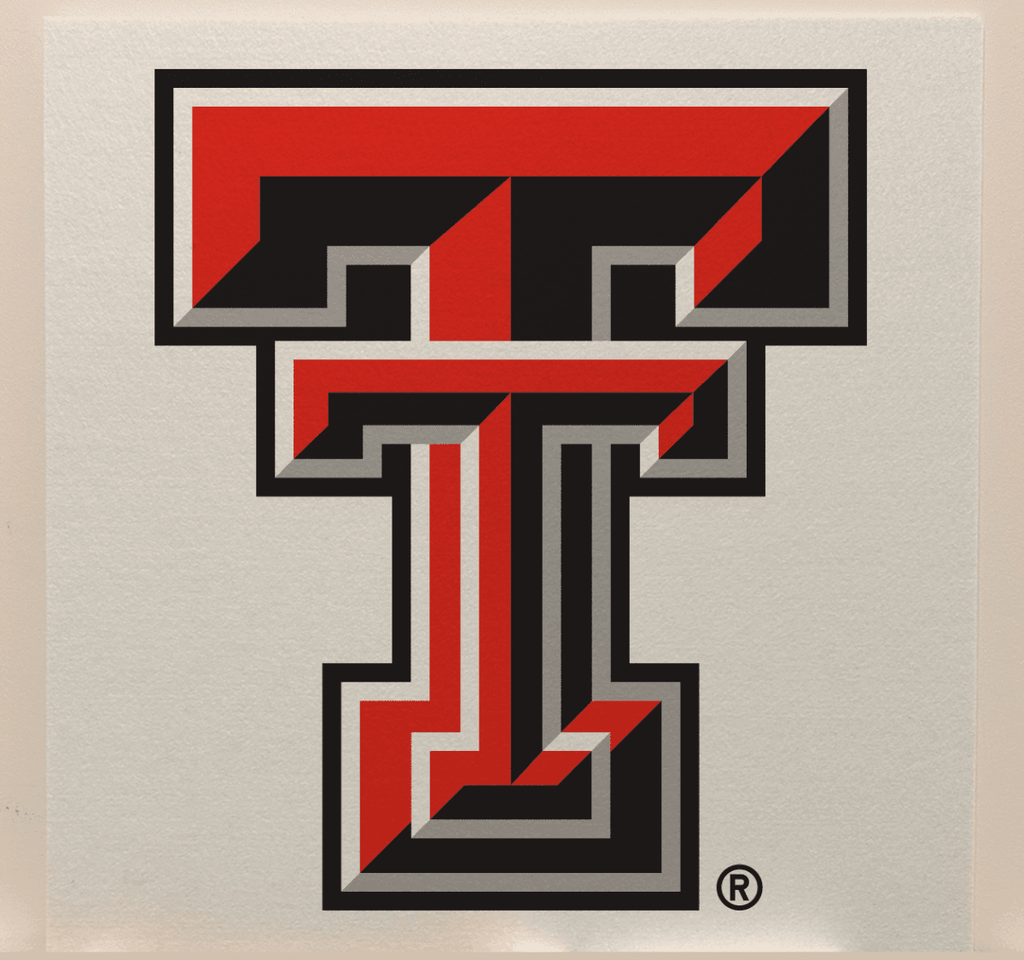 Texas Tech College Team Acoustic Wall Panel - Sound Absorption & Fire Safety - The Fan - Brand