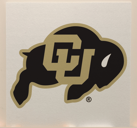 University of Colorado Officially Licensed College Team Acoustic Wall Panel - Sound Absorption & Fire Safety - The Fan - Brand