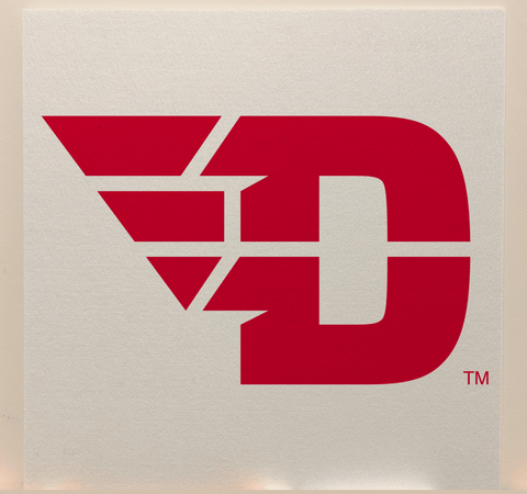 University of Dayton Officially Licensed College Team Acoustic Wall Panel - Sound Absorption & Fire Safety - The Fan - Brand