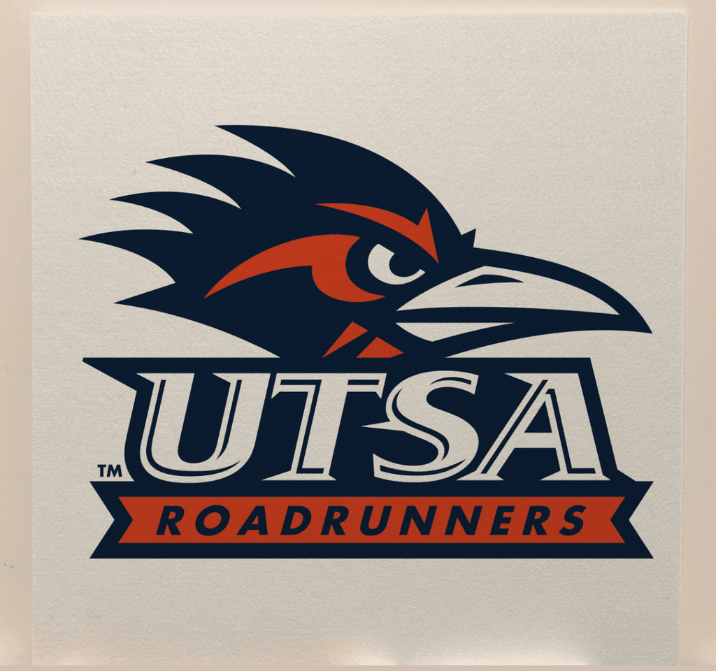 UTSA College Team Acoustic Wall Panel - Sound Absorption & Fire Safety - The Fan - Brand