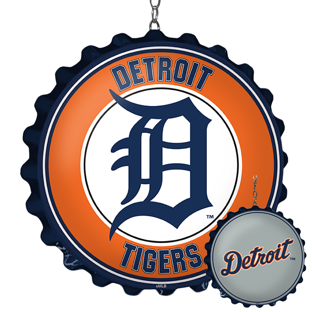 Detroit Tigers: Double-Sided Bottle Cap Dangler