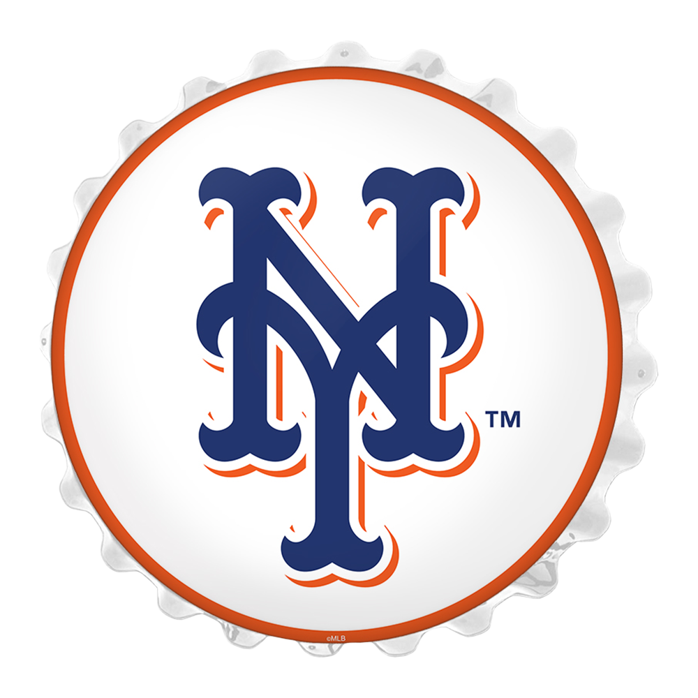 New York Mets: Logo - Bottle Cap Wall Light Default Title