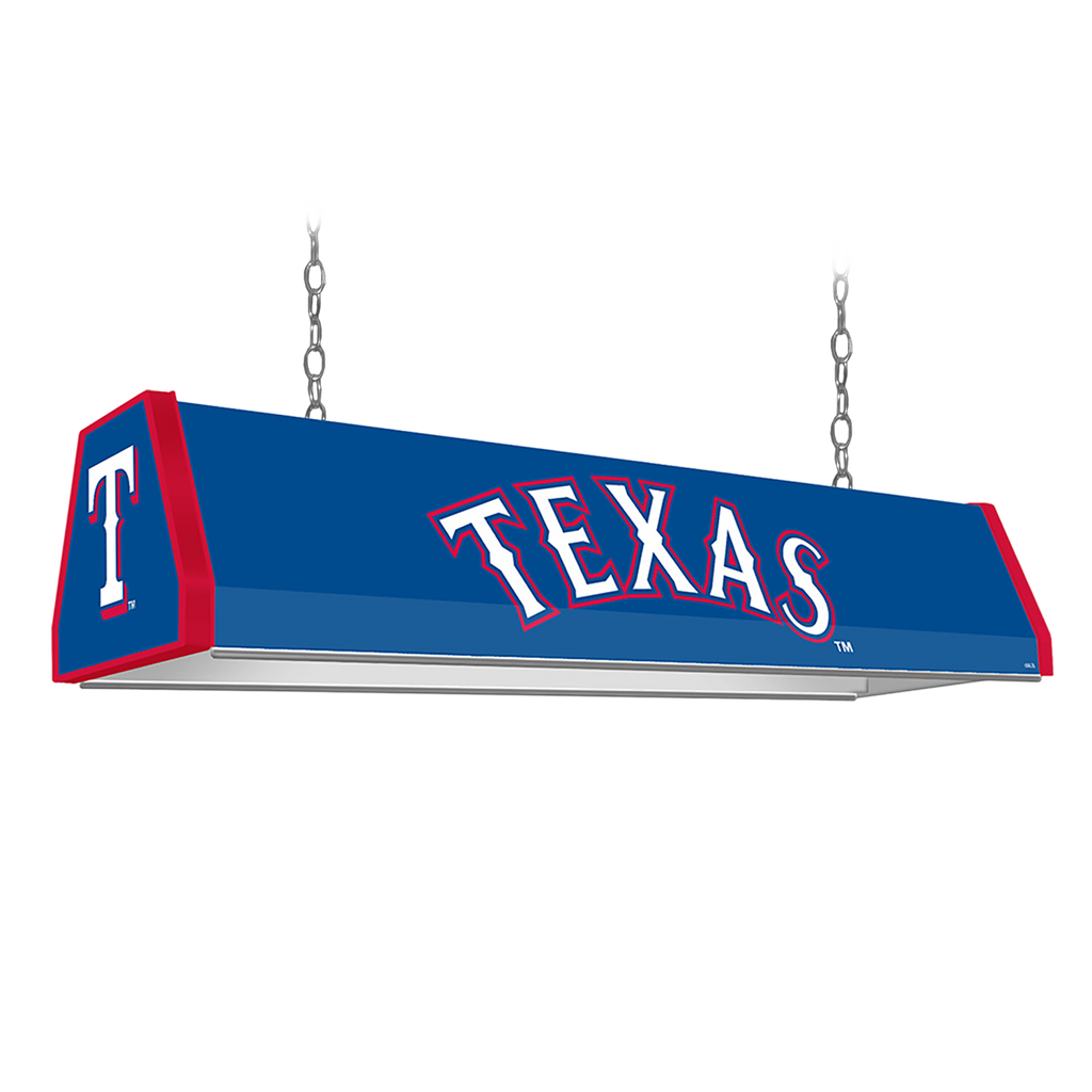 Texas Rangers: Standard Pool Table Light Blue