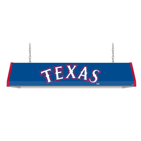 Texas Rangers: Standard Pool Table Light Blue