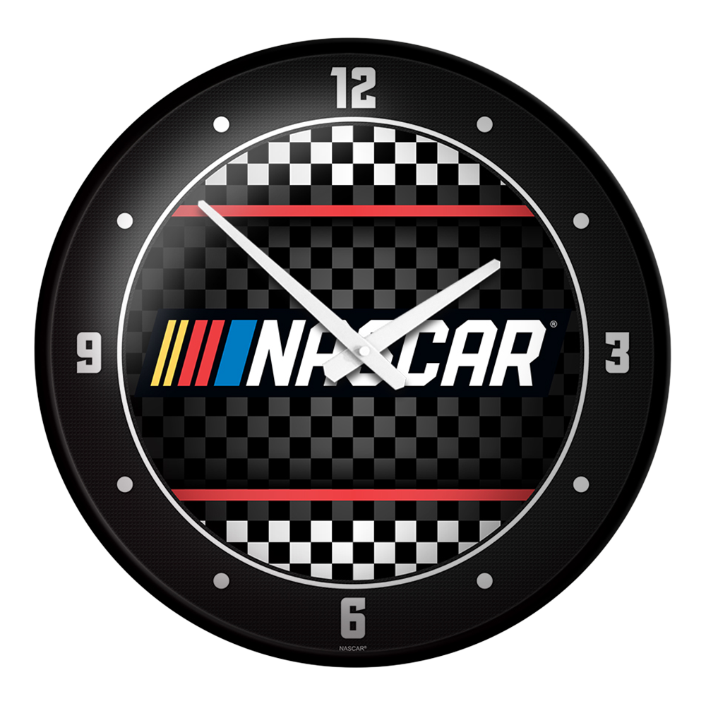 NASCAR: Checkered Flag - Modern Disc Wall Clock Default Title