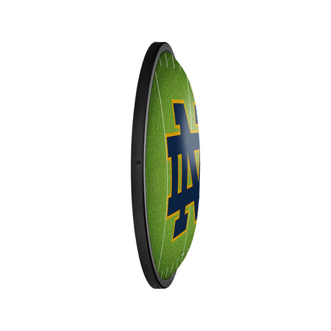 Notre Dame Fighting Irish: On the 50 - Oval Slimline Lighted Wall Sign Default Title