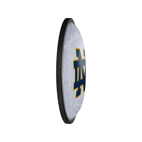 Notre Dame Fighting Irish: Ice Rink - Oval Slimline Lighted Wall Sign Default Title