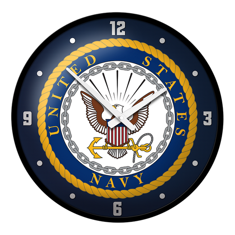 US Navy: Modern Disc Wall Clock Default Title