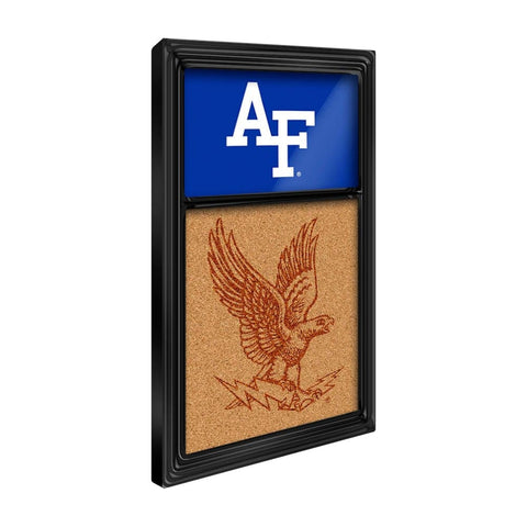 Air Force Falcons: Dual Logos - Cork Note Board - The Fan-Brand