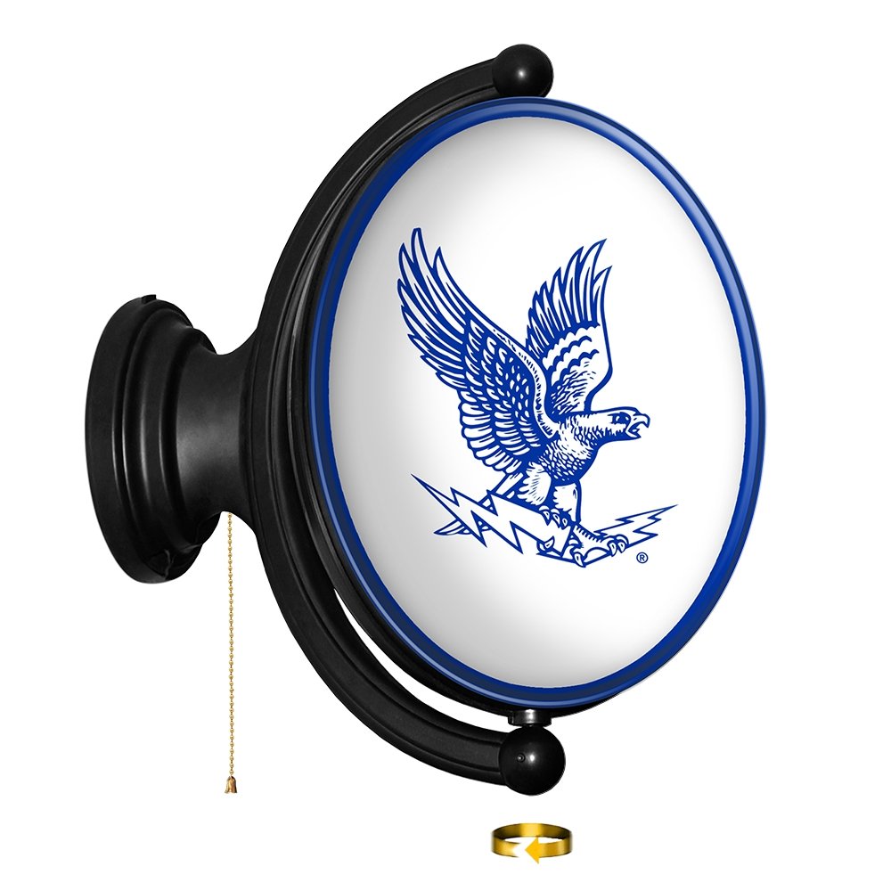 Air Force Falcons: Falcon - Original Oval Rotating Lighted Wall Sign - The Fan-Brand