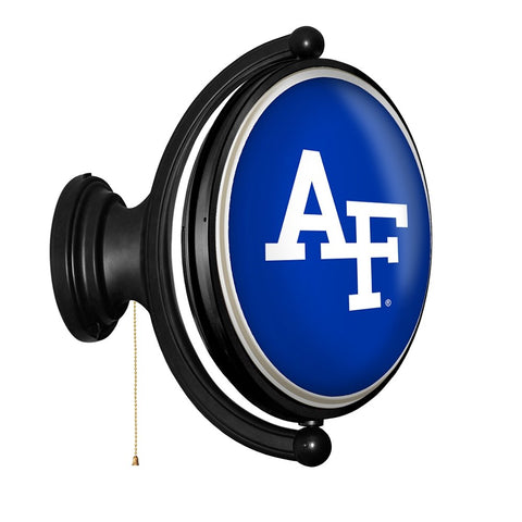 Air Force Falcons: Original Oval Rotating Lighted Wall Sign - The Fan-Brand