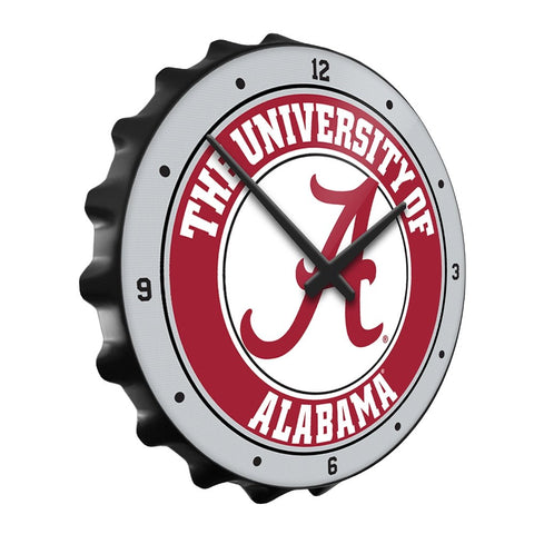 Alabama Crimson Tide: Bottle Cap Wall Clock - The Fan-Brand