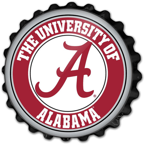 Alabama Crimson Tide: Bottle Cap Wall Sign - The Fan-Brand
