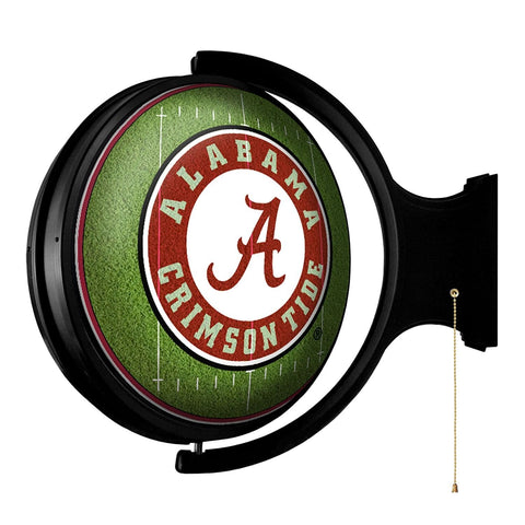 Alabama Crimson Tide: On the 50 - Rotating Lighted Wall Sign - The Fan-Brand