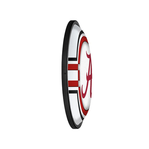 Alabama Crimson Tide: Oval Slimline Lighted Wall Sign - The Fan-Brand