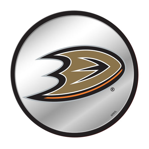 Anaheim Ducks: Modern Disc Mirrored Wall Sign - The Fan-Brand