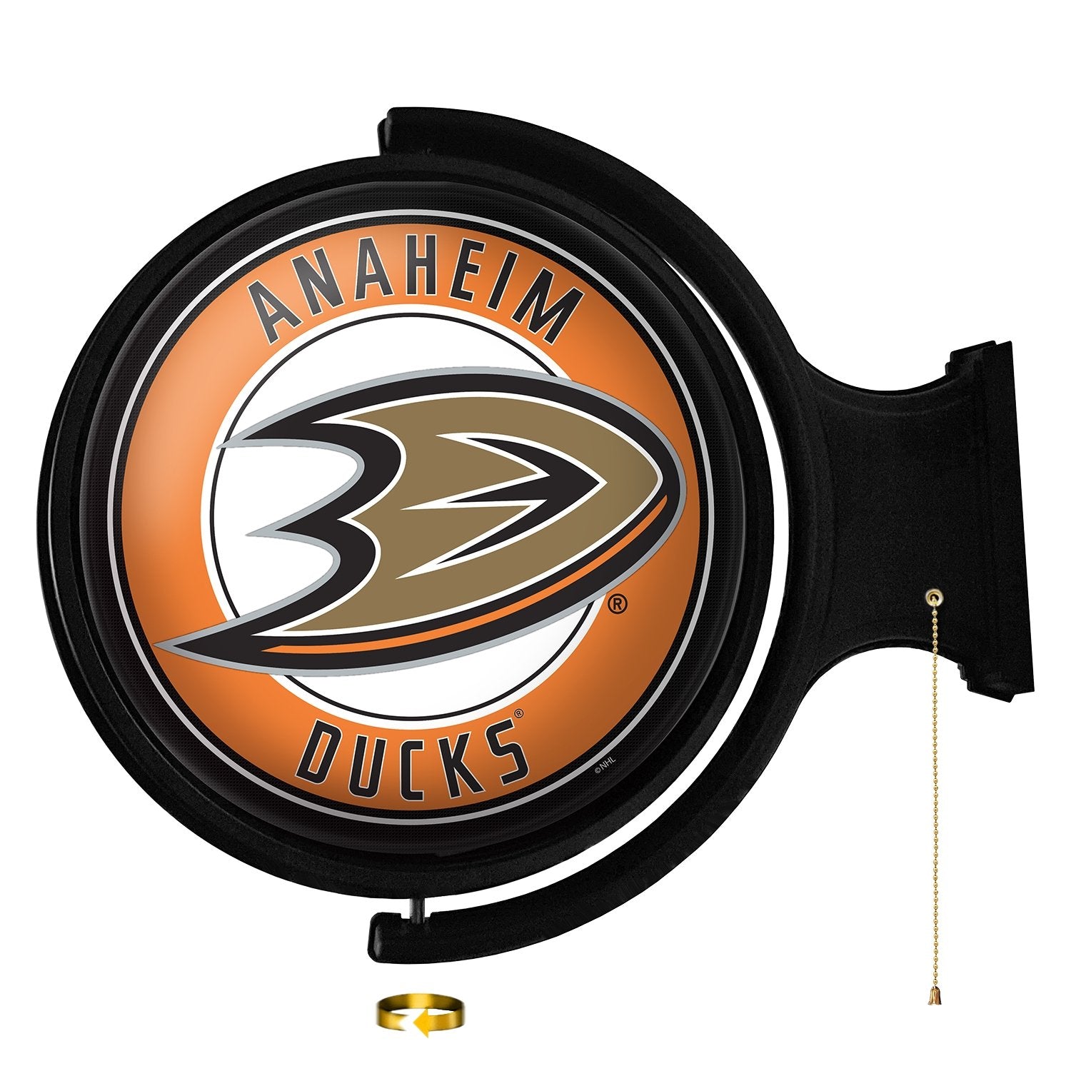 Anaheim Ducks Modern Disc Wall Sign The Fan Brand