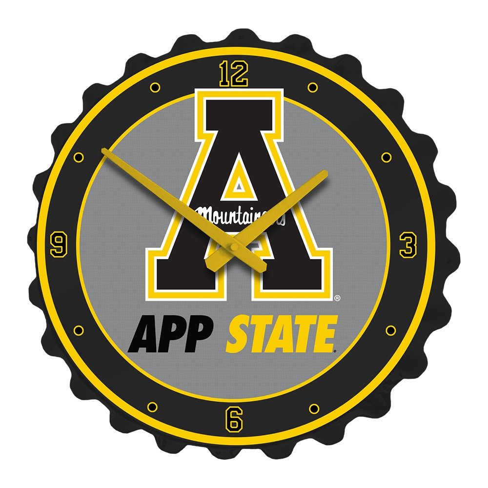 Appalachian State Mountaineers: App State - Bottle Cap Wall Clock Default Title