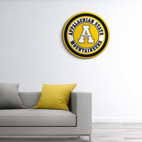 Appalachian State Mountaineers: Modern Disc Wall Sign - The Fan-Brand