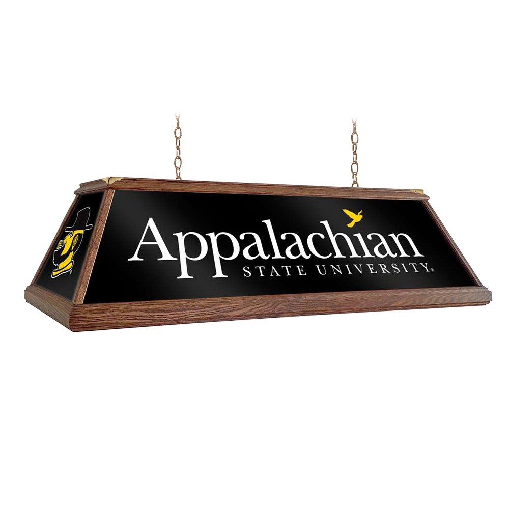 Appalachian State Mountaineers: Premium Wood Pool Table Light - The Fan-Brand