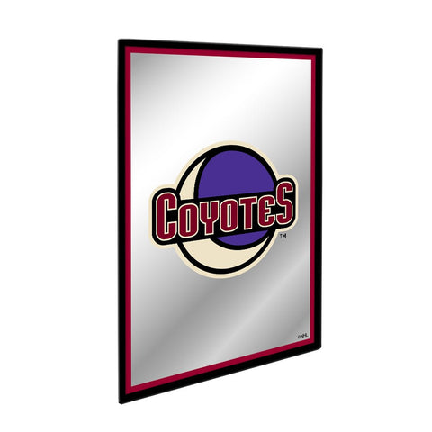 Arizona Coyotes: Logo - Framed Mirrored Wall Sign - The Fan-Brand