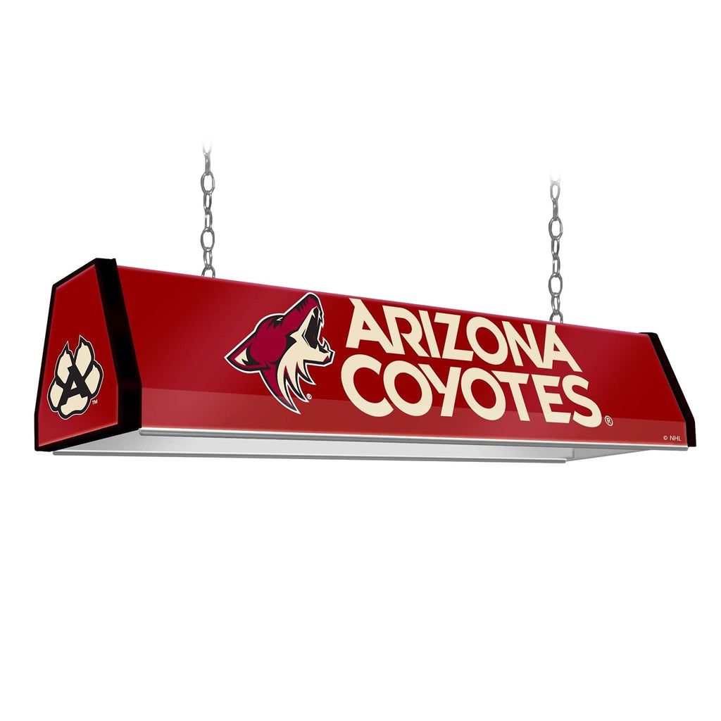 Arizona Coyotes Original Oval Rotating Lighted Wall Sign