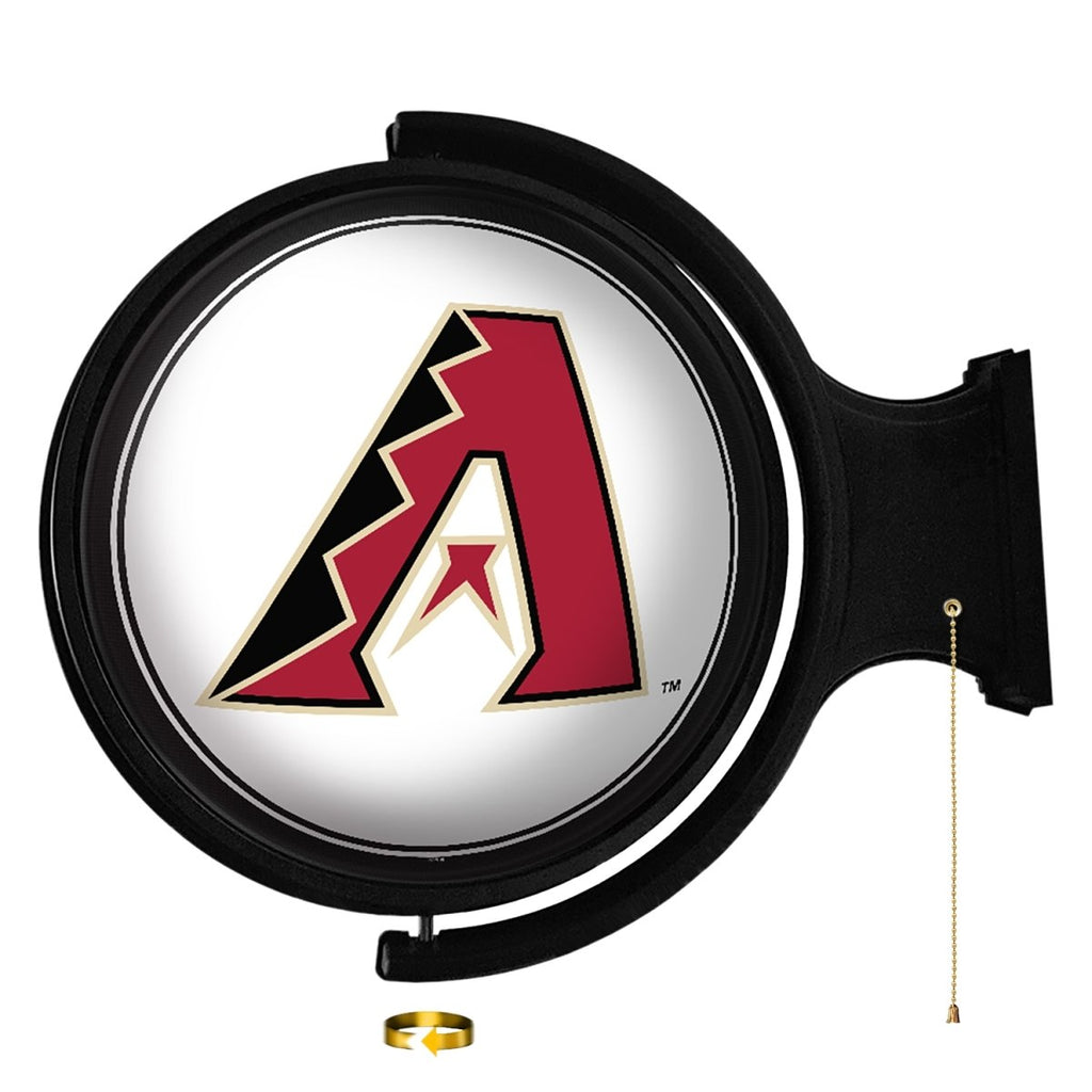 Arizona Diamondbacks: Wordmark - Retro Lighted Wall Clock - The Fan-Brand