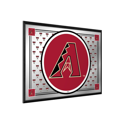 Arizona Diamondbacks: Team Spirit - Framed Mirrored Wall Sign - The Fan-Brand