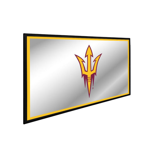 Arizona State Sun Devils: Framed Mirrored Wall Sign - The Fan-Brand