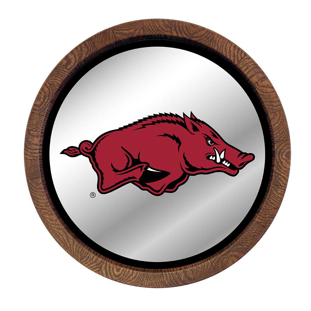 Hand Signs For Razorbacks Arkansas Razorbacks: Mascot - Barrel Top Mirrored Wall Sign - The Fan-Brand