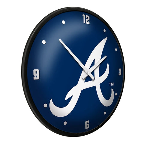 Atlanta Braves: Alternate Logo - Modern Disc Wall Clock - The Fan-Brand