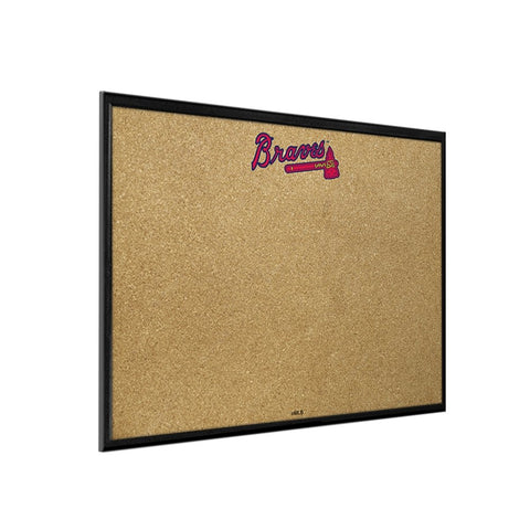 Atlanta Braves: Framed Corkboard - The Fan-Brand