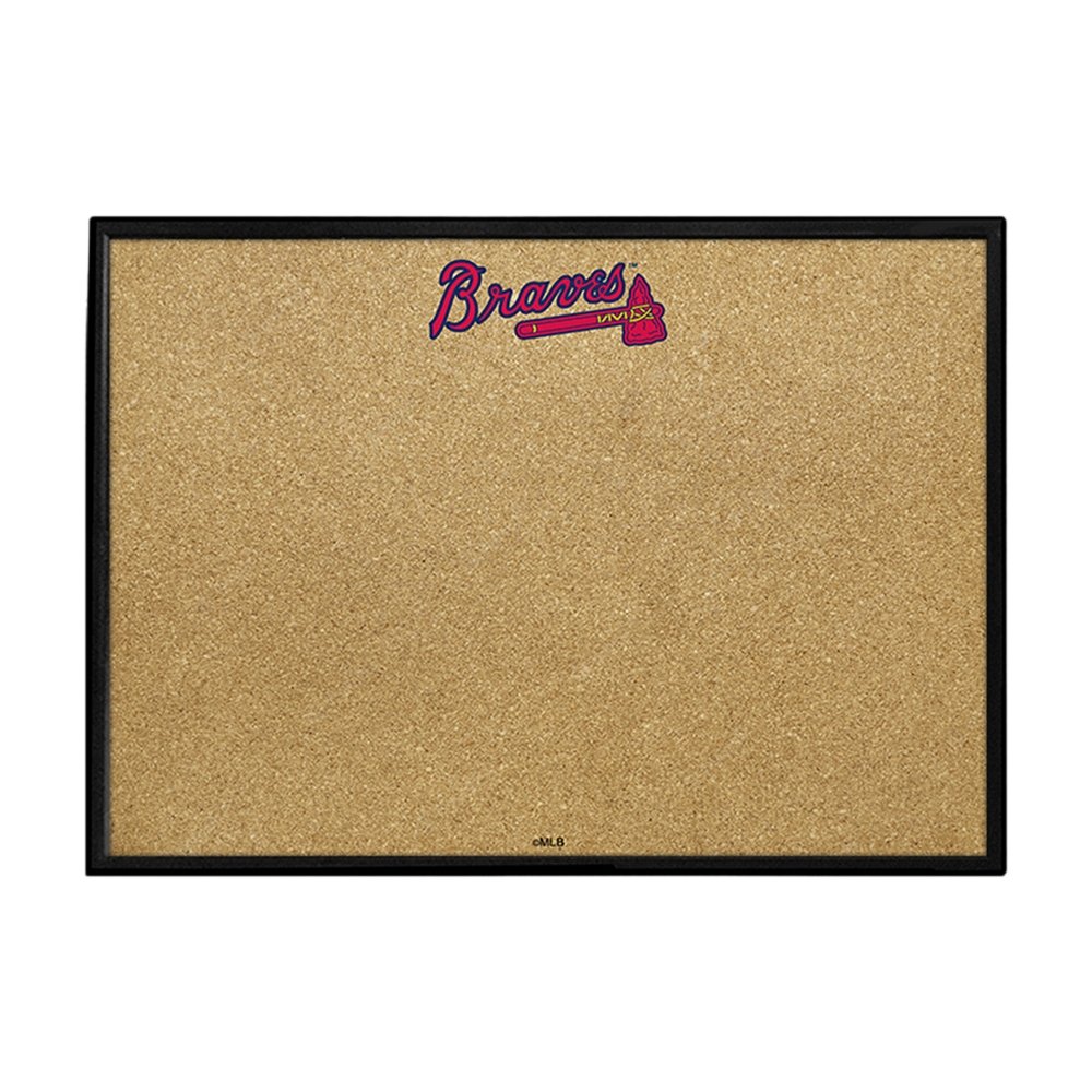 Atlanta Braves: Framed Corkboard - The Fan-Brand