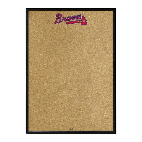 Atlanta Braves: Framed Corkboard - The Fan-Brand