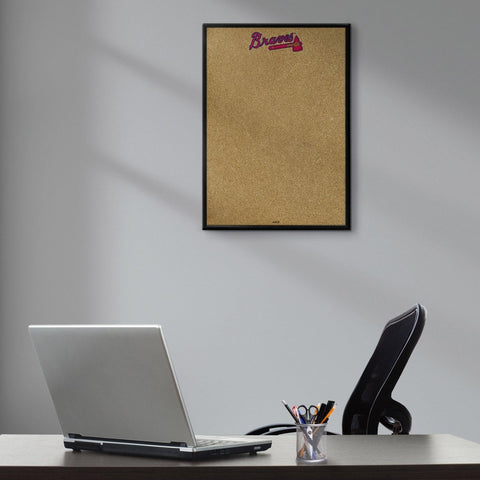 Atlanta Braves: Framed Corkboard - The Fan-Brand