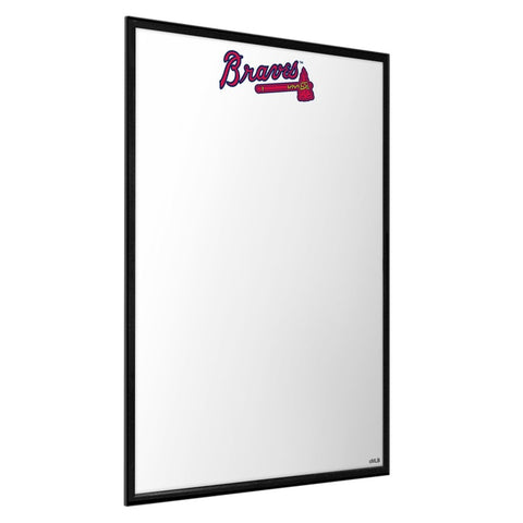 Atlanta Braves: Framed Dry Erase Wall Sign - The Fan-Brand