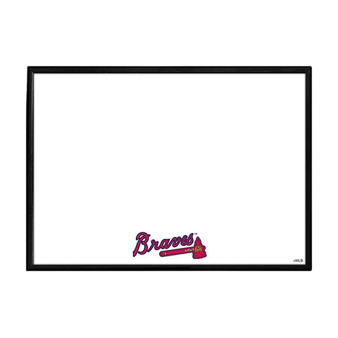 Atlanta Braves: Framed Dry Erase Wall Sign - The Fan-Brand