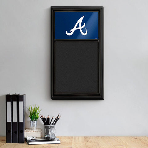 Atlanta Braves: Logo - Chalk Note Board - The Fan-Brand