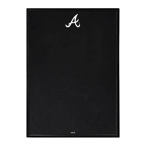 Atlanta Braves: Logo - Framed Chalkboard - The Fan-Brand