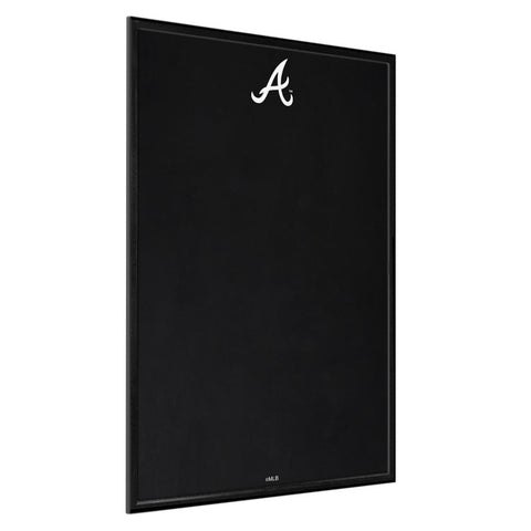 Atlanta Braves: Logo - Framed Chalkboard - The Fan-Brand