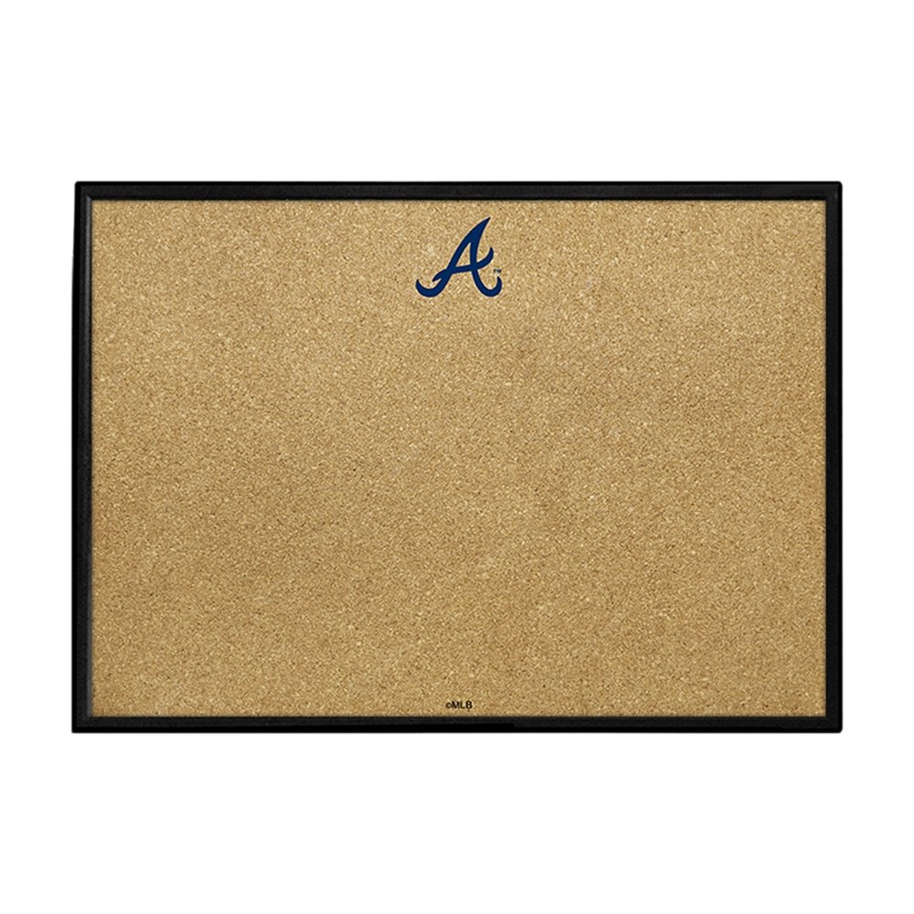 Atlanta Braves: Logo - Framed Corkboard - The Fan-Brand
