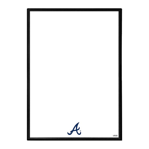 Atlanta Braves: Logo - Framed Dry Erase Wall Sign - The Fan-Brand