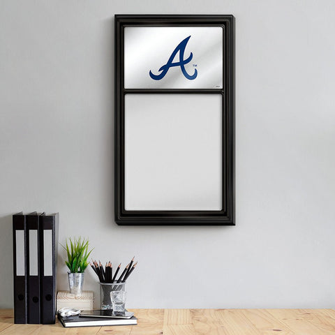 Atlanta Braves: Logo - Mirrored Chalk Note Board - The Fan-Brand